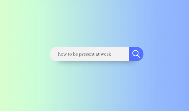 Distraction: The Silent Killer of Workplace Relationships