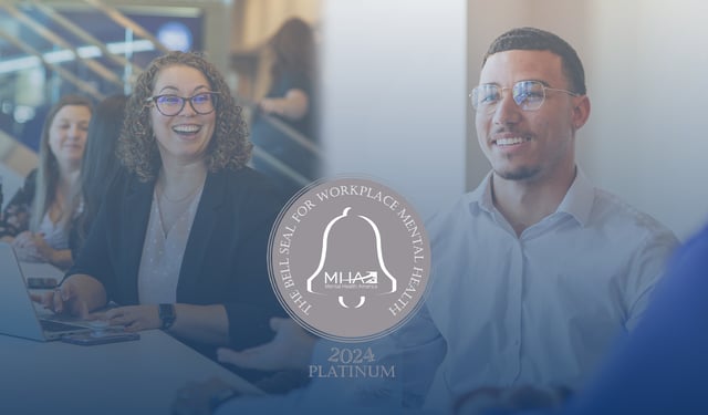 Brown & Brown Awarded 2023-2024 Platinum Level Bell Seal for Workplace Mental Health for Second Consecutive Year