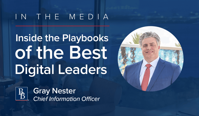 Gray Nester, Chief Information Officer, Shares Tech Leadership Insights on the Tech Whisperers Podcast