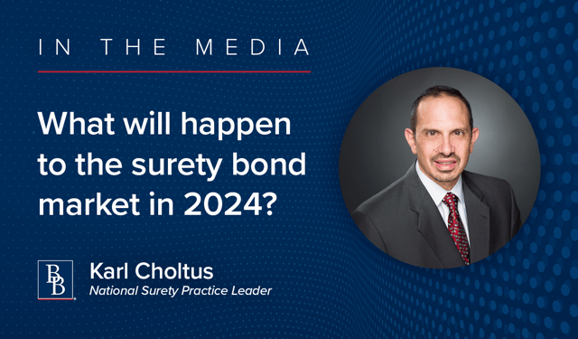 Karl Choltus Highlights Surety Bond Demand Amidst Infrastructure Surge