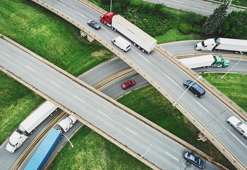 aerial-view-of-semi-trucks-800x550