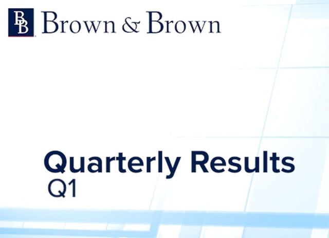 Brown & Brown, Inc. Announces First Quarter 2026 Results